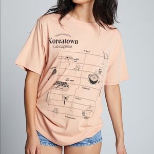 Peach Eggie Koreatown Tee